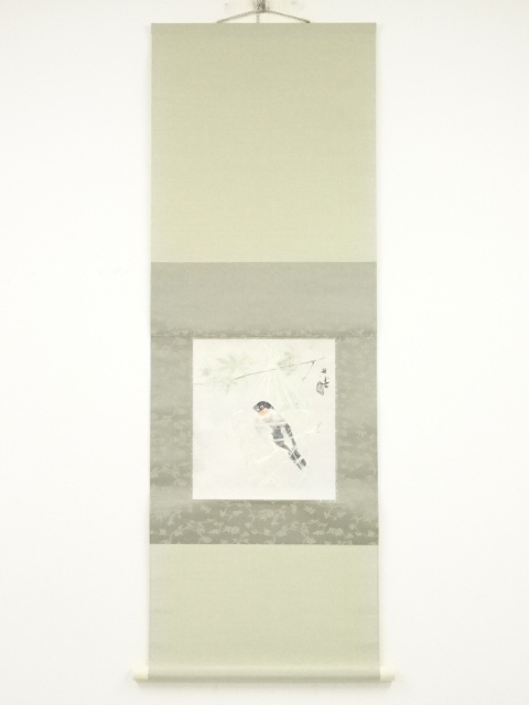 道具 ] - 道具 作家物 鳥かご 肉筆紙本掛軸（保護箱） | ネット